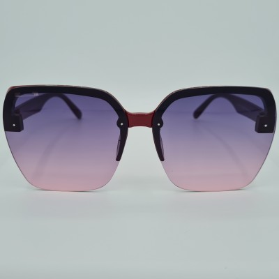 Ochelari de soare Dama Casual cu rama asimetrica visinie + Toc si laveta GRATIS OSD021 Ochelari de soare Dama Casual cu rama asimetrica visinie + Toc si laveta GRATIS OSD021