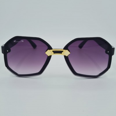 Ochelari de soare Dama Casual cu rama asimetrica neagra + Toc si laveta GRATIS OSD028 Ochelari de soare Dama Casual cu rama asimetrica neagra + Toc si laveta GRATIS OSD028