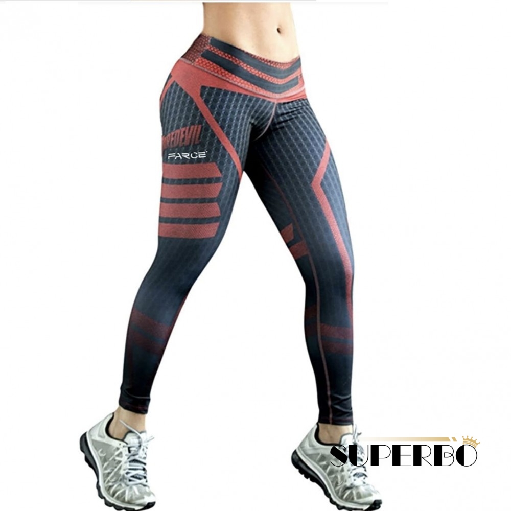 Colanti Fitness Dama modelatori cu print geometric si talie lata  CDFIT054