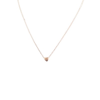 Colier dama auriu placat cu aur roz de 14 k si pandativ inima COL116 Colier dama auriu placat cu aur roz de 14 k si pandativ inima COL116