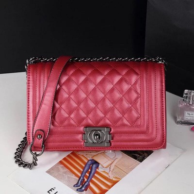 Geanta eleganta din piele eco rosie Hera ACGD047 Geanta eleganta din piele eco rosie Hera ACGD047