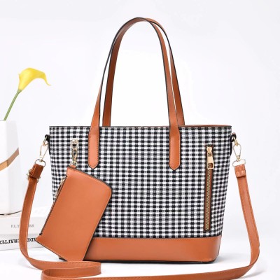 Geanta de dama Office din piele ecologica caramizie eleganta in patratele cu fermoare verticale bareta detasabila si portofel ACGD379  Geanta de dama Office din piele ecologica caramizie eleganta in patratele cu fermoare verticale bareta detasabila si portofel ACGD379