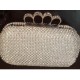 Geanta Eleganta cluch de culoarea sampaniei cu insertii sclipitoare si rama metalica ACGD459 Geanta Eleganta cluch de culoarea sampaniei cu insertii sclipitoare si rama metalica ACGD459