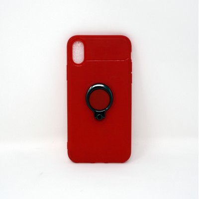 Husa Iphone X/ Iphone XS Rosie cu inel metalic