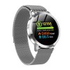 Ceas Smartwatch SUPER PREMIUM cu ecran color Argintiu Karen SWCF18