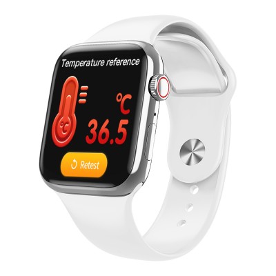 Ceas Smart Sport argintiu cu monitorizare temperatura si sistem imunitar SWW98 Ceas Smart Sport argintiu cu monitorizare temperatura si sistem imunitar SWW98
