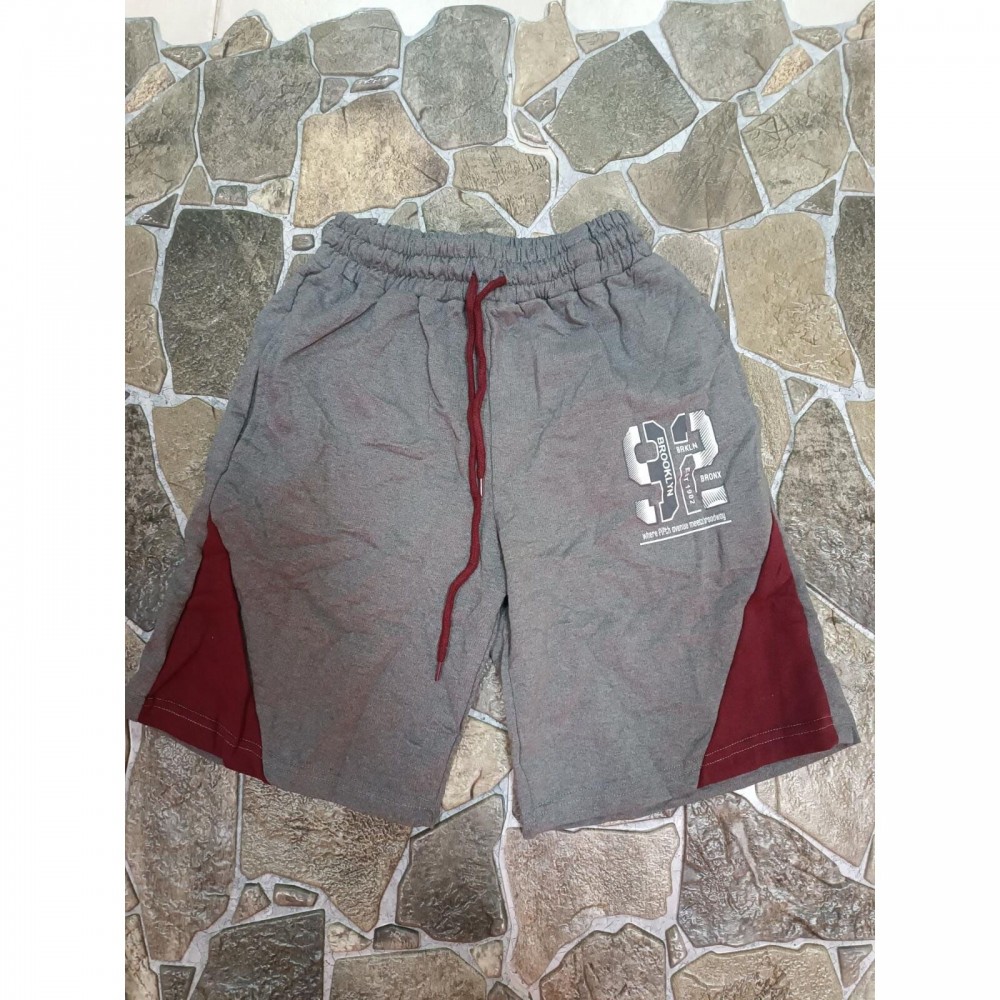 Pantaloni Barbatesti gri scurti  PSB01