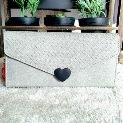 Portofel elegant gri din piele ecologica inchidere cu capsa magnetica ACPT026 Portofel elegant gri din piele ecologica inchidere cu capsa magnetica ACPT026