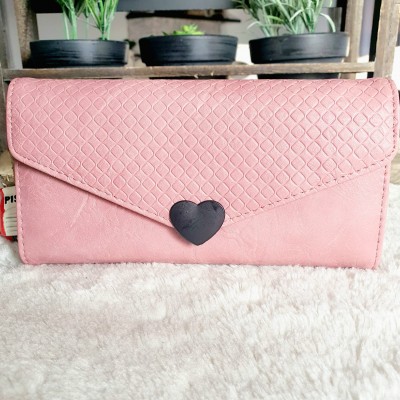 Portofel elegant roz din piele ecologica inchidere cu capsa magnetica ACPT026 Portofel elegant roz din piele ecologica inchidere cu capsa magnetica ACPT026