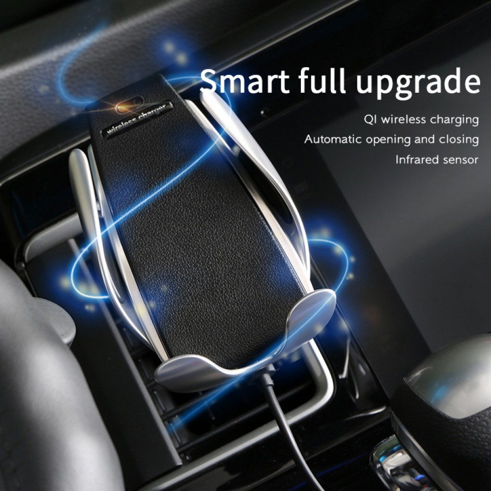 Suport auto cu incarcator wireless si senzor inteligent ACWC-AUTO-002