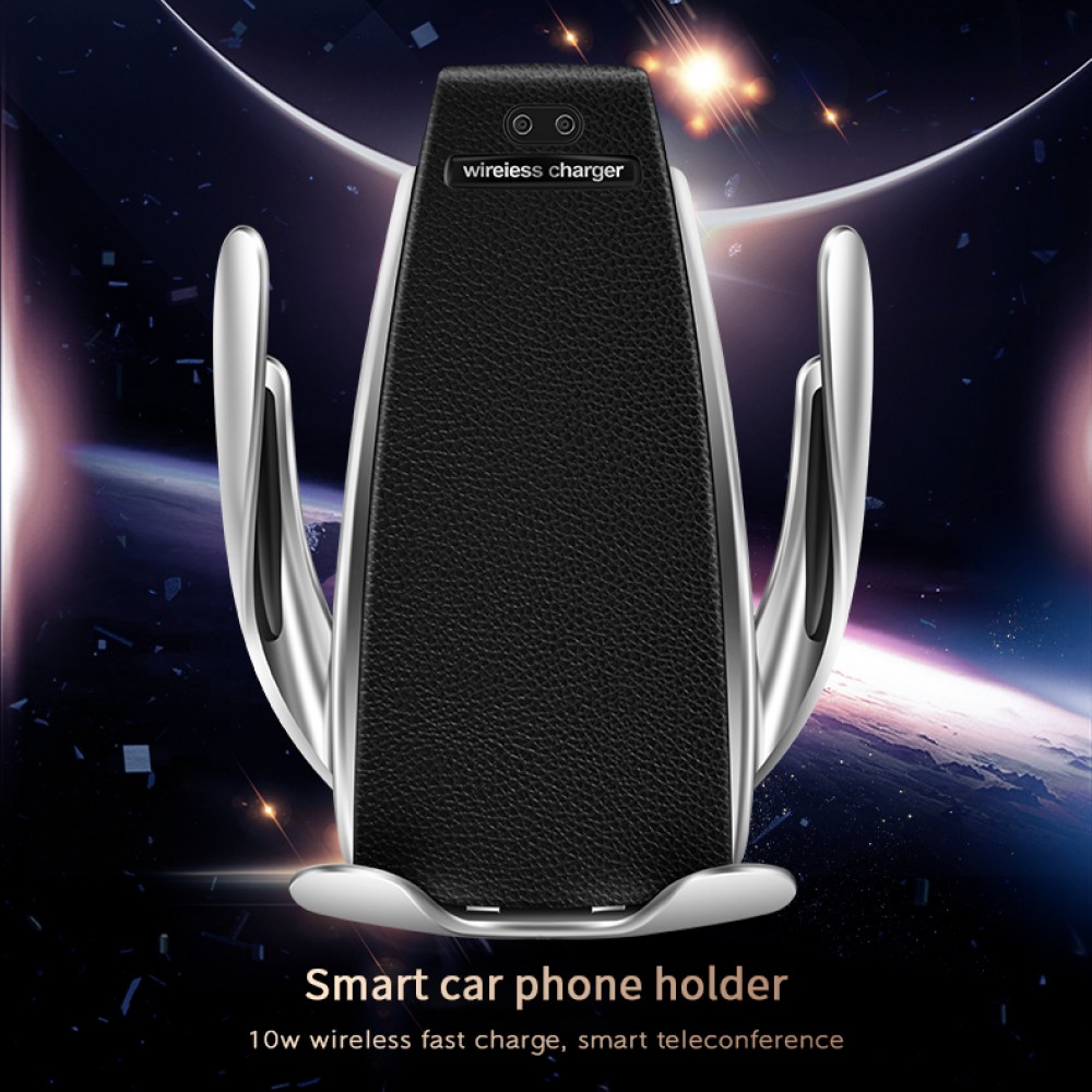 Suport auto cu incarcator wireless si senzor inteligent ACWC-AUTO-002