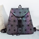 Rucsac dama geometric holografic luminos mare Vibrant Colors ACRD010