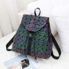 Rucsac dama geometric holografic luminos mare Geometric Pattern  ACRD011