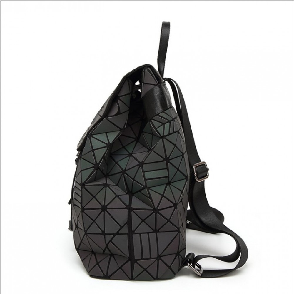 Rucsac dama geometric holografic luminos mare Geometric Pattern  ACRD011