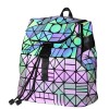 Rucsac dama geometric holografic luminos mare Geometric Pattern  ACRD011