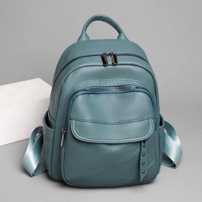 Rucsac Fashion albastru din piele eco bareta detasabila si buzunar antifurt ACRD352 Rucsac Fashion albastru din piele eco bareta detasabila si buzunar antifurt ACRD352