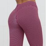 Colanti Fitness Dama Roz cu talie inalta si efect modelator SHAPE CDFIT032